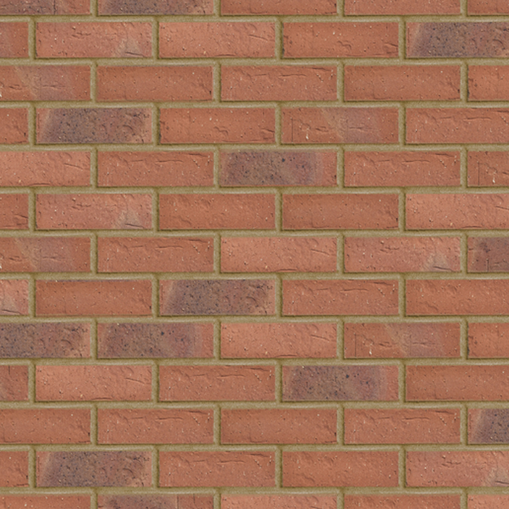 Product image for Forterra Cheshire Red Multi Facing Brick 65mm | Pack of 500