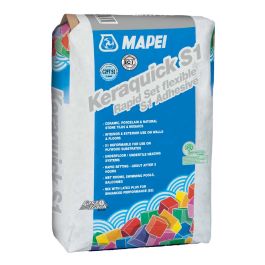 Product image for Mapei 20kg Keraquick Tile Adhesive White