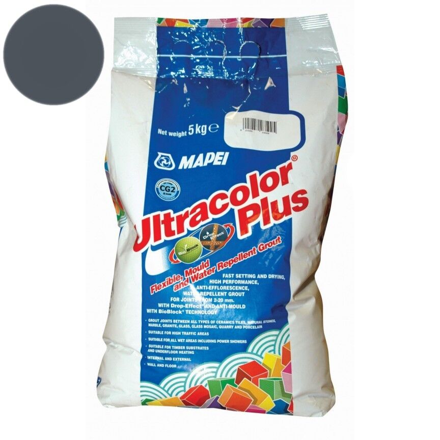 Product image for Mapei Ultracolor Plus Grout 113 Cement Grey 5kg