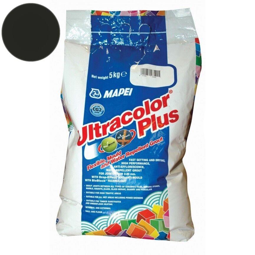 Product image for Mapei Ultracolor Plus Grout 120 Black 5kg