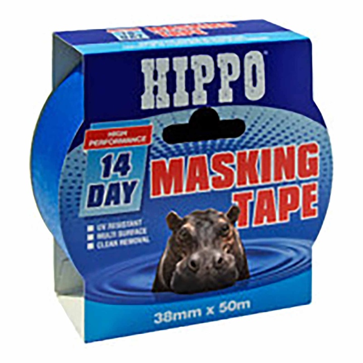 Image of Hippo 14 Day Masking Tape 38mm x 50m