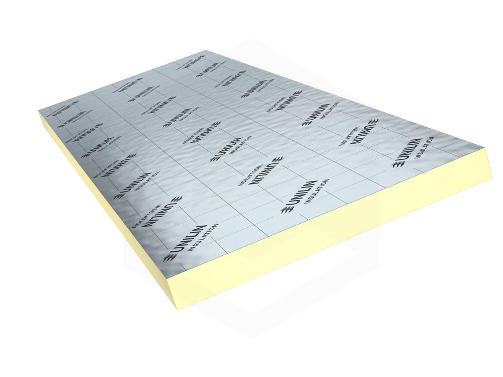Product image for 150mm Unilin Xtratherm Thin-R PIR Insulation Board 2400mm x 1200mm
