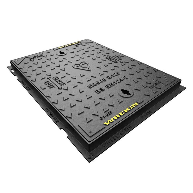 Product image for Wrekin MHC 600x450x40 B125 D/I Single Seal S/top