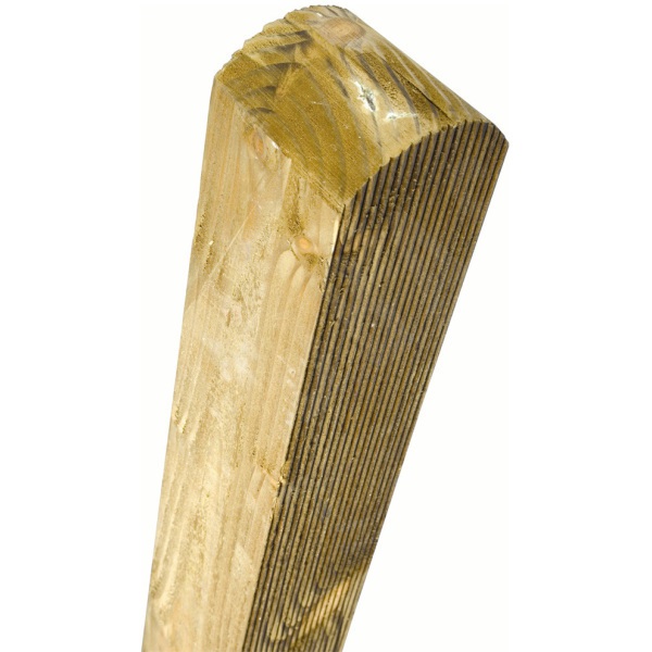 Product image for Elite Grooved Fence Panel Post 2.4m