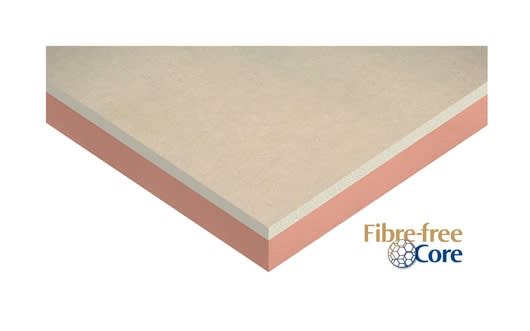 Product image for 62.5mm Kingspan Kooltherm K118 Insulated Plasterboard 2400mm x 1200mm