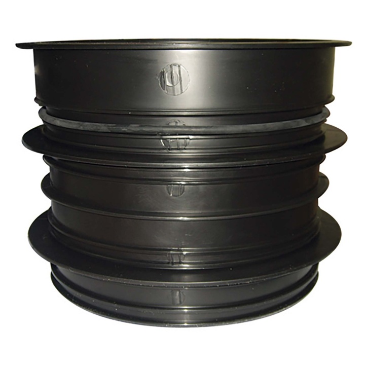 Product image for FloPlast Underground 300mm Mini Chamber Base Riser and Sealing Ring