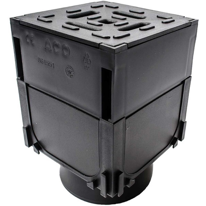 Product image for ACO Hexdrain Brickslot Corner Unit