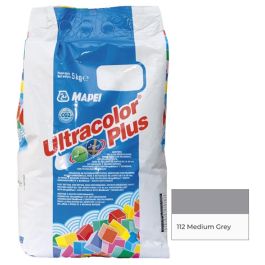 Product image for Mapei Ultracolor Plus Grout 112 Medium Grey 5kg