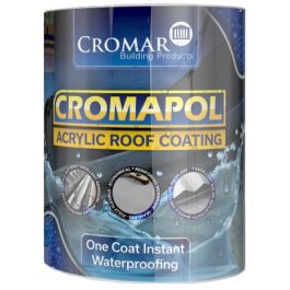 Product image for Cromapol 5kg Acrylic Roof Coating White