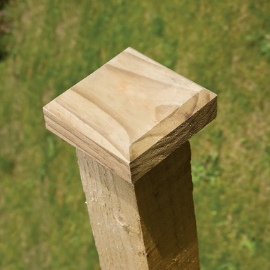 Product image for Grange Post Cap Heavy Duty 120 x 120 x 22mm Green