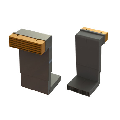 Product image for Timloc Telescopic Underfloor Vent, 5-7 Courses
