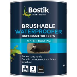 Product image for Cementone 5Ltr Rufabrush All Weather Roof Coating Black