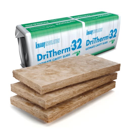 Product image for Knauf Insulation Dritherm 32 Cavity Slab 100mm