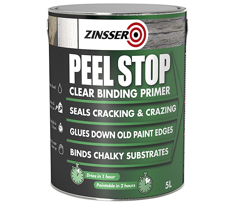 Product image for Zinsser Peel stop Clear Binding primer, 5L