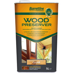 Product image for Barrettine Wood Preserver 5L Clear