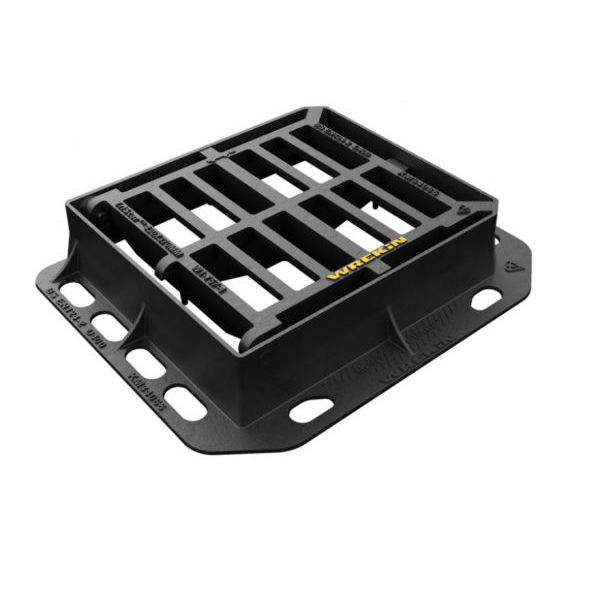 Product image for Centurion D400 Straight Bar Gully Grate 430x370x100