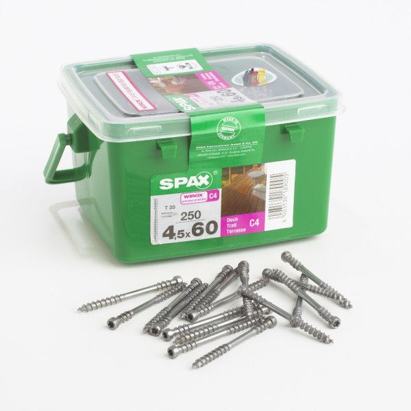 Product image for Spax Wirox Timber Construction Screws 6.0 X 80mm