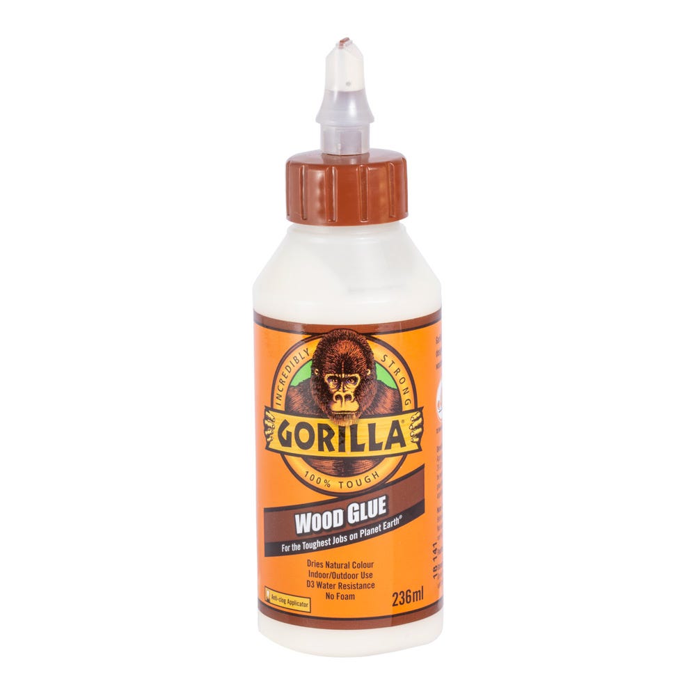 Product image for Gorilla PVA Wood Glue 236ml
