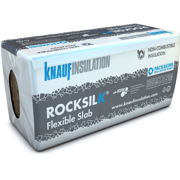 Image of Knauf Insulation Rocksilk Flexible Slab 140mm