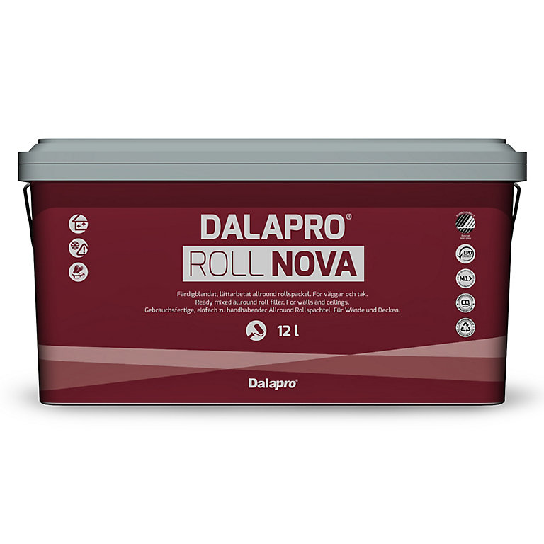 Product image for Dalapro Roll Nova Grey Ready to use Multi-purpose Filler, 12L 17kg