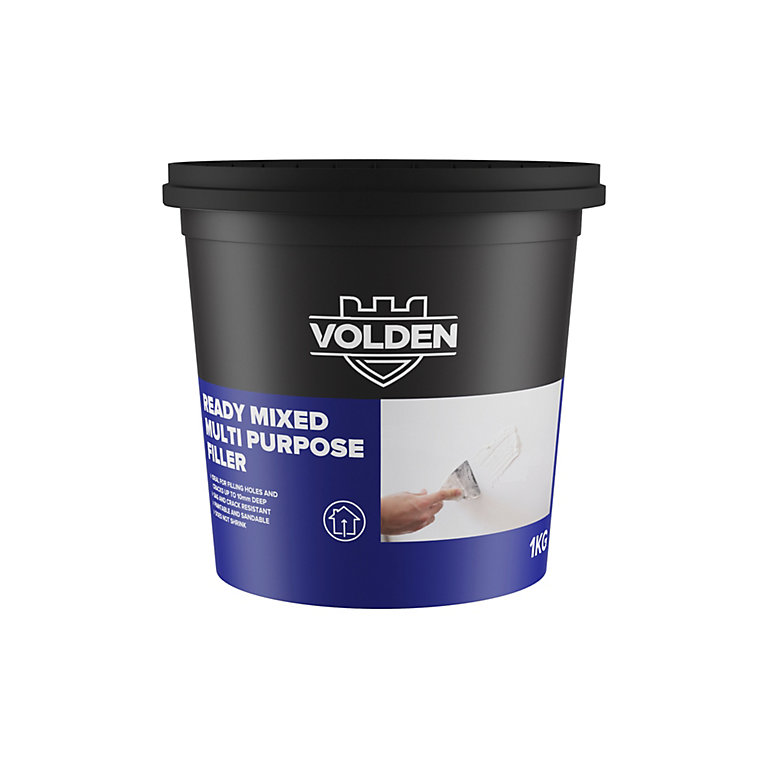 Product image for Volden White Paste Ready to use Multi-purpose Filler, 1kg