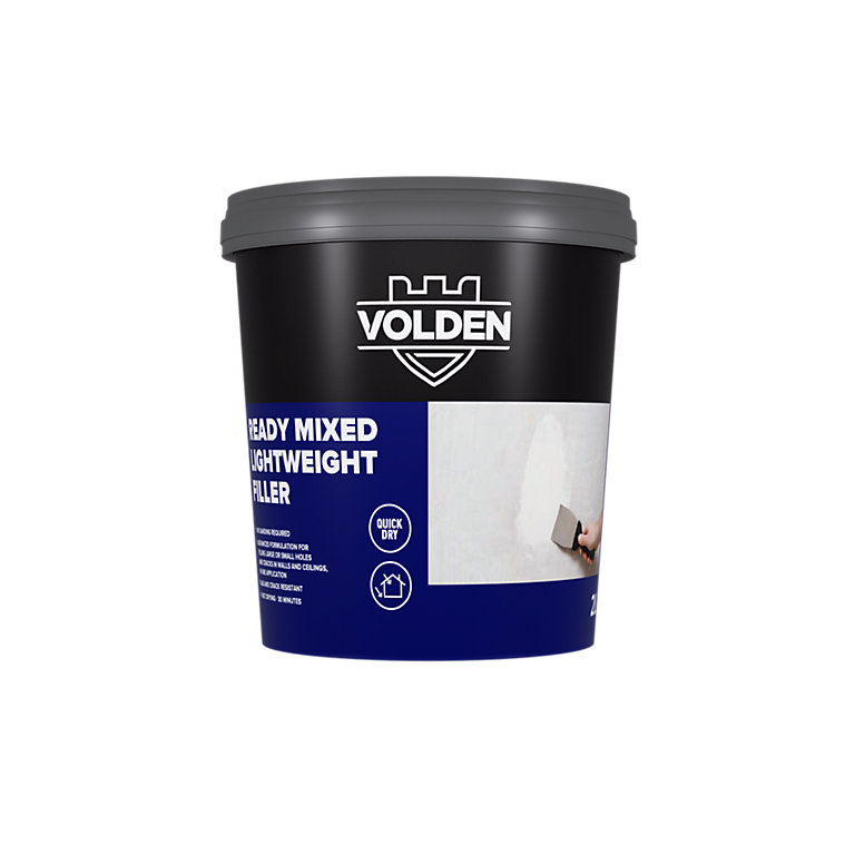 Product image for Volden White Paste Ready to use Multi-purpose Filler, 2L 860g