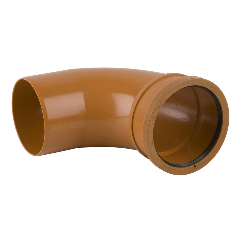 Product image for Underground 87.5° Single Socket Radius Bend 110mm