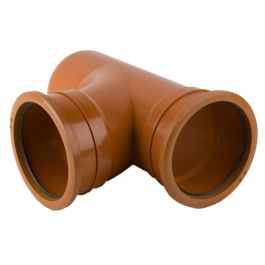Product image for Brett Martin B7111 160mm x 160mm Double Socket Equal Junction 87.5 Degrees