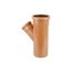 Product image for OsmaDrain Single Socket Unequal Junction 45° 110x160mm 6D218