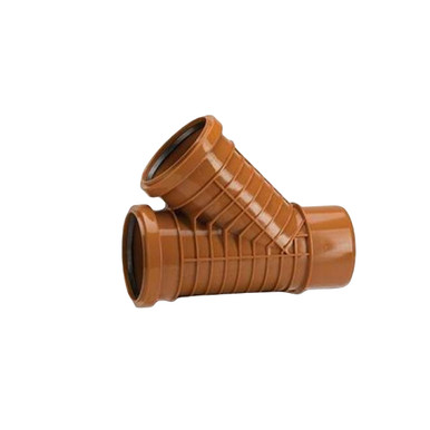 Image of Polypipe Polyrib 110mm Equal Junction, 45?