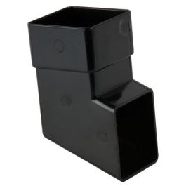 Product image for Brett Martin BR516B 65mm Square Downpipe Shoe Black