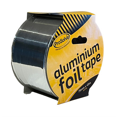 Product image for Prosolve Aluminium Foil Tape, 75mm x 45m