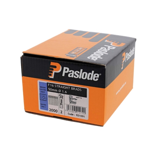 Image of Paslode 921591 Brad Fuel Pack F16 x 50mm Galvanised