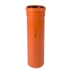 Product image for Brett Martin Underground 110mm Pipe, 3m, Single Socket