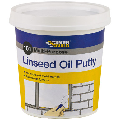 Image of Everbuild 101 Multipurpose Putty Natural 2kg