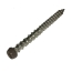 Product image for Alchemy Colour Coded Trim Fixing Screws Brown 25 Pack