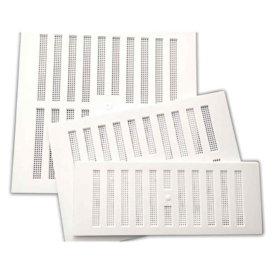 Product image for Manthorpe White Hit And Miss, 229mm x 78mm