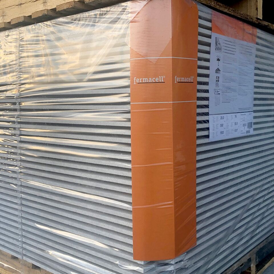 Product image for Fermacell® 2E11 Dry Screed Overlay Board | 1500mm x 500mm x 20mm