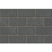 Product image for Marshalls Standard Concrete Block Paving 200 x 100 x 50mm Charcoal