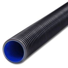 Ridgidrain 225mm x 6m Twinwall Pipe Plain Ended Rd225X6Pe/1