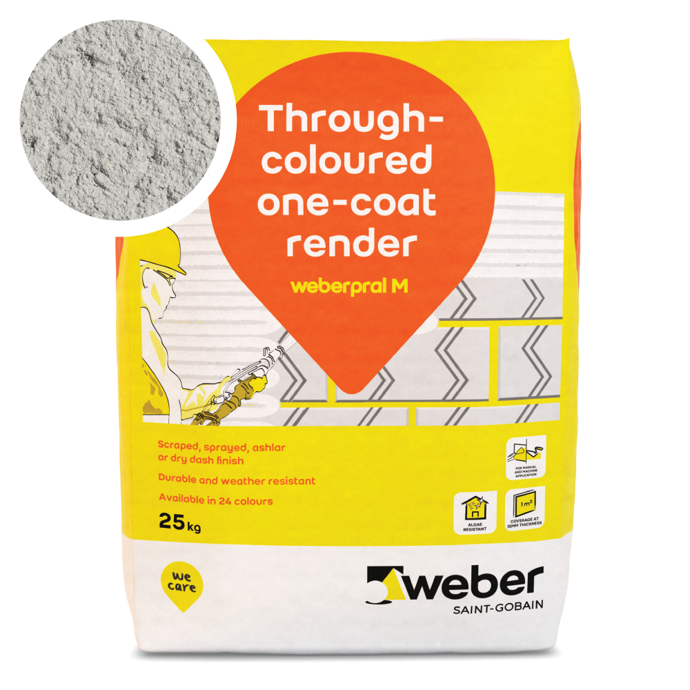 Image of Weberpral M Stone Render - 25kg