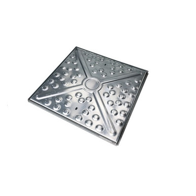 Image of Manhole Cover And Frame, Galvanized, Single Seal, 600mm x 600mm, 5t, 51dg