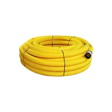Product image for Yellow Printed Gas Duct Coil, 63mm x 50m