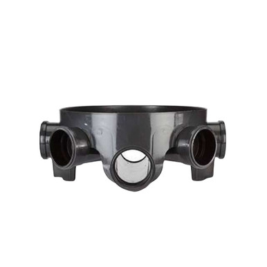 Product image for Polypipe U/G Drain, 110mm, Inspection Chamber Base, 460mm Diameter