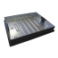 Product image for Clark-Drain Galvanised Steel 10 Tonne Manhole Cover and Frame Driveway Block Paviour Recessed Tray 450mm x 600mm