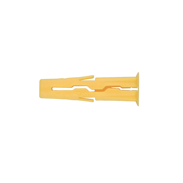 Product image for Rawlplug Plastic Wall plug (Dia)5mm (L)24mm, Pack of 24