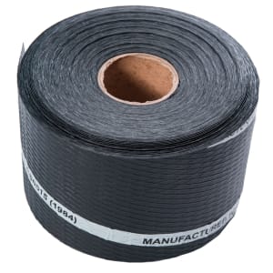Product image for Capital Valley Plastics Ltd Black 500 Micron Damp proof course, (L)30m (W)150mm
