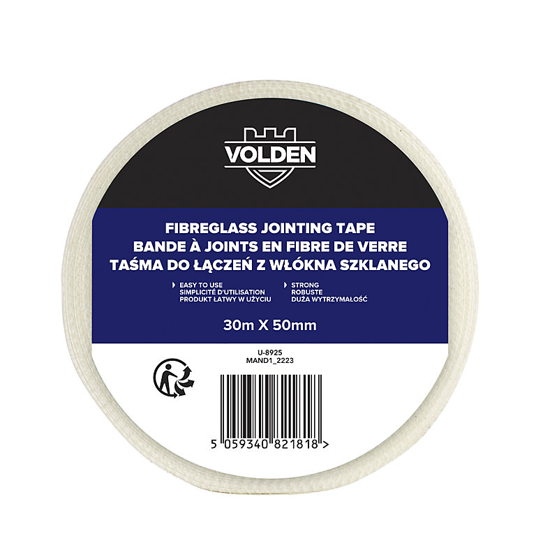 Product image for Volden Construction tapes Beige Jointing tape (L)30m (W)50mm