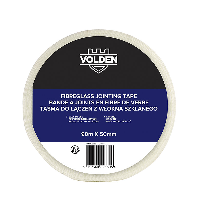 Product image for Volden Construction tapes Beige Jointing tape (L)90m (W)50mm