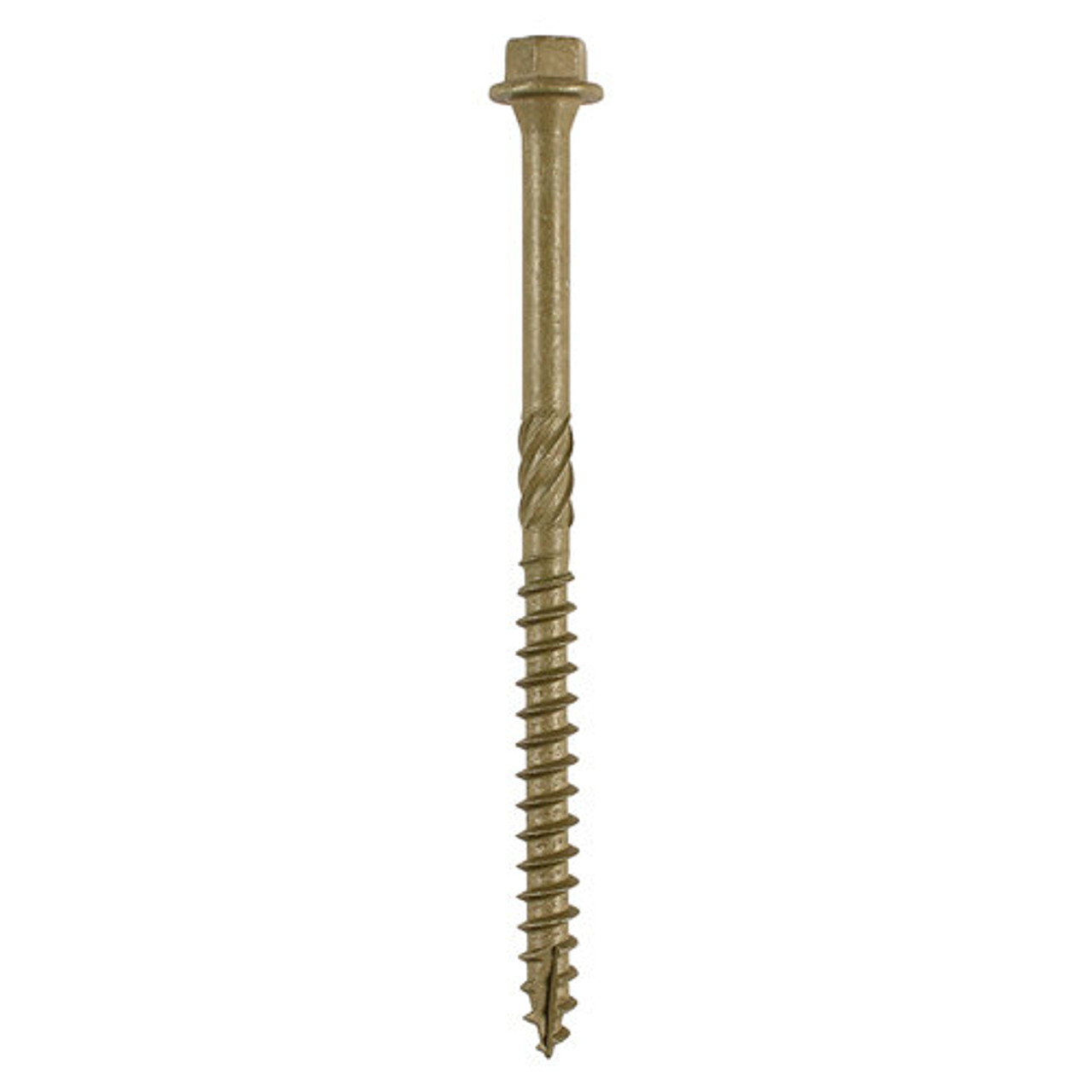 Product image for Timco Index Timber Frame & Decking Screws Green 6.7 x 250mm (50 Pack) 250IN
